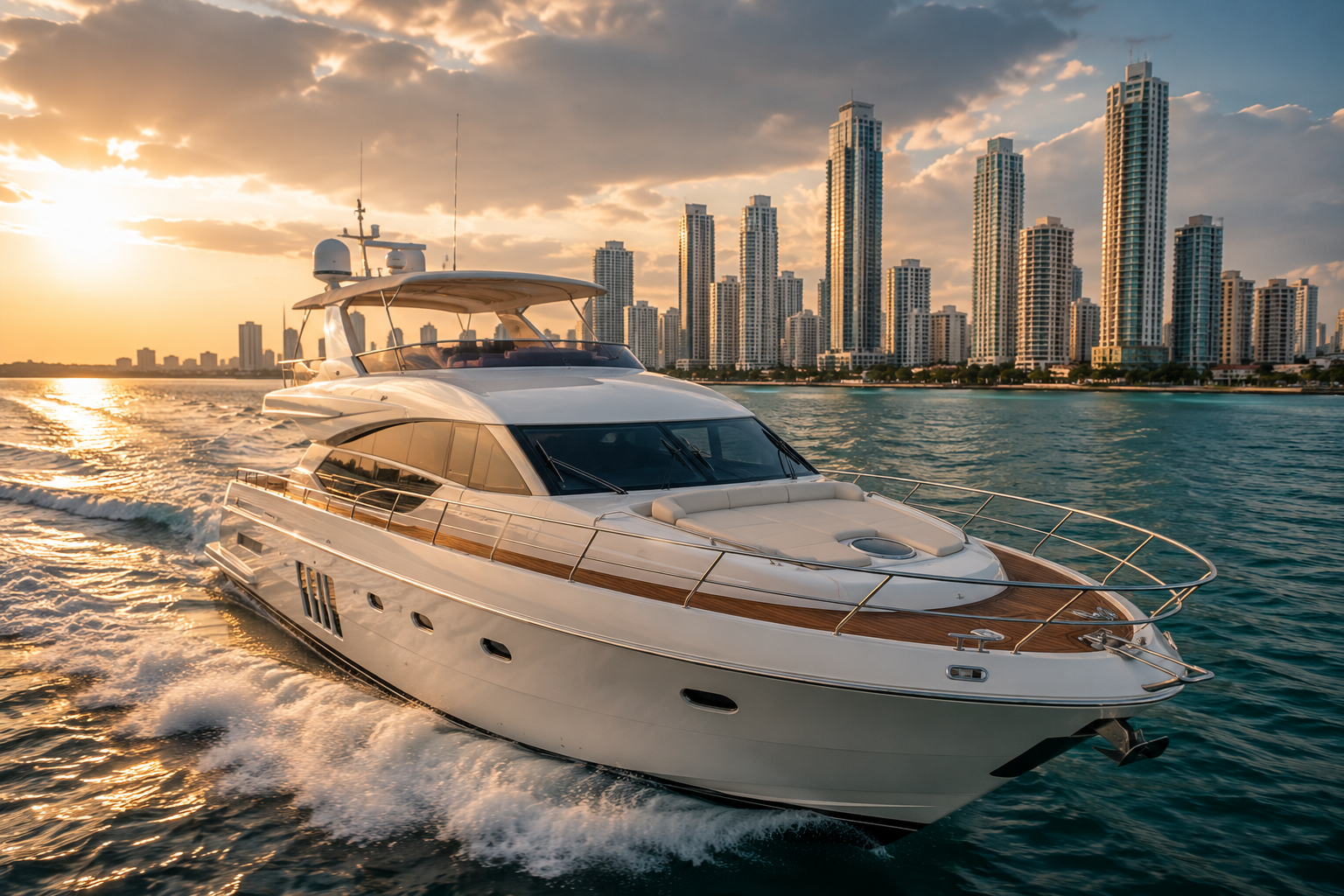 Private yacht charter on the Caribbean from Cartagena